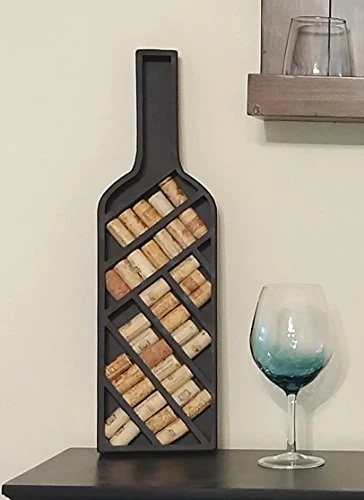 NEW VIEW Wall Mounted Wine Bottle Cork Holder Decor 5 NEW VIEW Wall Mounted Wine Bottle Cork Holder Decor - Image 3