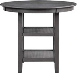 New Classic Furniture Amy 5-Piece Counter Dining Table Set, Gray 14 New Classic Furniture Amy 5-Piece Counter Dining Table Set, Gray -Amazon Store 41HiVwswvRL