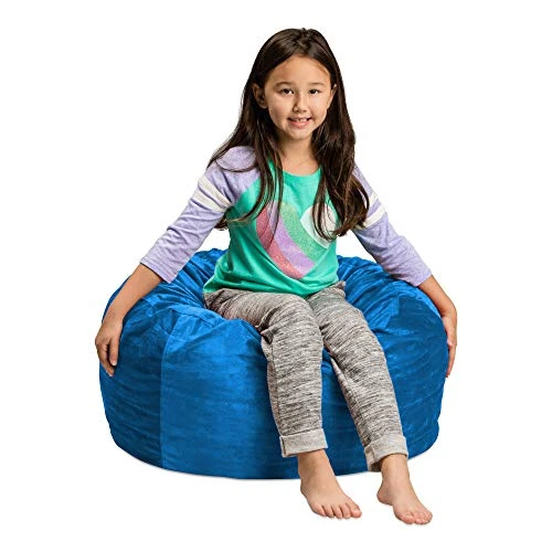 Sofa Sack - Plush, Ultra Soft Kids Bean Bag Chair - Memory Foam Bean Bag Chair With Microsuede Cover - Stuffed Foam Filled Furniture And Accessories For Kids Room - 2' Royal Blue 3 Sofa Sack - Plush, Ultra Soft Kids Bean Bag Chair - Memory Foam Bean Bag Chair With Microsuede Cover - Stuffed Foam Filled Furniture And Accessories For Kids Room - 2' Royal Blue