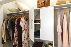 CLOSETMAID 8891 SuiteSymphony Expandable Closet Rod, Satin Nickel 9 CLOSETMAID 8891 SuiteSymphony Expandable Closet Rod, Satin Nickel -Amazon Store 41HxEBU65ML