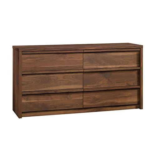 Sauder Harvey Park Dresser, L: 60.71" X W: 17.48" X H: 31.06", Grand Walnut Finish 3 Sauder Harvey Park Dresser, L: 60.71" X W: 17.48" X H: 31.06", Grand Walnut Finish