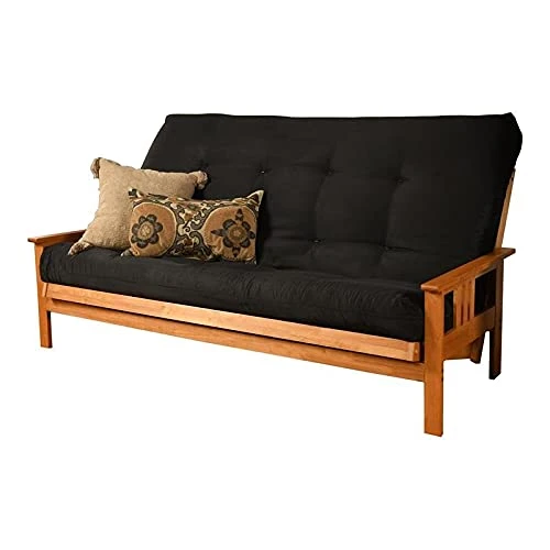 Kodiak Furniture Suede Black Queen-size Futon Mattress Only 3 Kodiak Furniture Suede Black Queen-size Futon Mattress Only