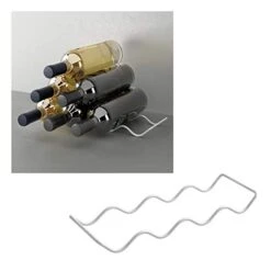 Metaltex Bottle Holder 10pcs, White, 11x32x3 Cm