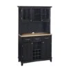 Homestyles Sideboards-buffets-credenzas, Server With Hutch, Black 1 Homestyles Sideboards-buffets-credenzas, Server With Hutch, Black -Amazon Store 41J8LoarvzL