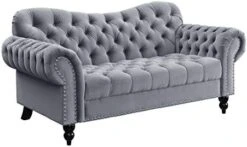 Lexicon Cruz Living Room Loveseat, Dark Gray -Amazon Store 41JOzguVZPL. AC