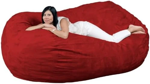 FUGU Bean Bag Chair, Premium Foam Filled 4 XL, Protective Liner Plus Removable Machine Wash Grey Cover 8 FUGU Bean Bag Chair, Premium Foam Filled 4 XL, Protective Liner Plus Removable Machine Wash Grey Cover - Image 6