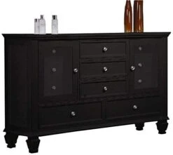 Coaster Furniture Sandy Beach Dresser Black 201323 -Amazon Store 41JTVEabvAL. AC