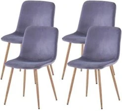 Springfavor Blue Velvet Dining Chairs Set Of 4 Kitchen & Dining Room Chairs With Sturdy Metal Legs Upholstered Mid Century Modern Dining Chairs For Living Room/Kitchen/Bedroom 19 Springfavor Blue Velvet Dining Chairs Set Of 4 Kitchen & Dining Room Chairs With Sturdy Metal Legs Upholstered Mid Century Modern Dining Chairs For Living Room/Kitchen/Bedroom -Amazon Store 41JdOGi6myL. AC