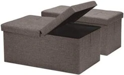 Otto & Ben 30" Storage Ottoman With SMART LIFT Top, Upholstered Tufted Bench, Foot Rest, Dark Grey 29 Otto & Ben 30" Storage Ottoman With SMART LIFT Top, Upholstered Tufted Bench, Foot Rest, Dark Grey -Amazon Store 41Ji4jsTsSL. AC
