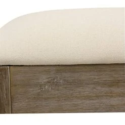 Décor Therapy Waverly Wood Bench With Coat Rack Set, Measures 42x11.8x17.75, Winter White -Amazon Store 41JvdXA6GJL