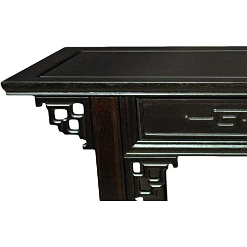 Oriental Furniture Japanese Altar Bench 4 Oriental Furniture Japanese Altar Bench - Image 2