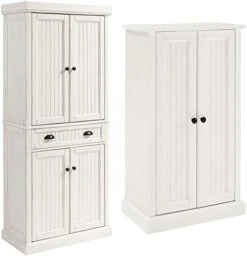 Crosley Furniture Seaside Kitchen Pantry Cabinet - Distressed White 22 Crosley Furniture Seaside Kitchen Pantry Cabinet - Distressed White -Amazon Store 41L aDPE3oL. AC