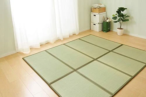 MIINA Japanese Traditional Tatami Mattress, Igusa (Rush Grass) Tatami Mat, Floor Mattress, Japanese Floor Mattress,Japanese Futon, 39"x 78"(Twin Natural) 7 MIINA Japanese Traditional Tatami Mattress, Igusa (Rush Grass) Tatami Mat, Floor Mattress, Japanese Floor Mattress,Japanese Futon, 39"x 78"(Twin Natural) - Image 5
