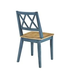 Merax Mid-Century 5 Piece Dining Table Set With Chairs For 4 People, Home Kitchen Wooden Furniture, Antique Oak+Antique Blue 21 Merax Mid-Century 5 Piece Dining Table Set With Chairs For 4 People, Home Kitchen Wooden Furniture, Antique Oak+Antique Blue -Amazon Store 41L7yuaGE6L