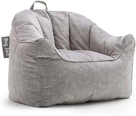 Big Joe Hug Bean Bag Chair, Gray Hyde, 3ft 8 Big Joe Hug Bean Bag Chair, Gray Hyde, 3ft - Image 6