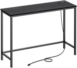 Lifewit 39.4” Console Entryway Table With 2 Power Outlets And 2 USB Ports,Industrial Narrow Sofa Table For Hallway, Living Room,Bedroom,Kitchen, Metal Frame, Rustic Brown, Easy Assembly 17 Lifewit 39.4” Console Entryway Table With 2 Power Outlets And 2 USB Ports,Industrial Narrow Sofa Table For Hallway, Living Room,Bedroom,Kitchen, Metal Frame, Rustic Brown, Easy Assembly -Amazon Store 41LTLkRnn5L. AC