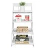 Haillusty Versatile ModernStand With Multi-Tiered Storage | Stylish IndoorDisplay Shelf White Ladder Bookshelf & Decorative Shelving Unit | The Wood Plastic 4-Tier. 1 Haillusty Versatile ModernStand With Multi-Tiered Storage | Stylish IndoorDisplay Shelf White Ladder Bookshelf & Decorative Shelving Unit | The Wood Plastic 4-Tier. -Amazon Store 41LZrejyWNL