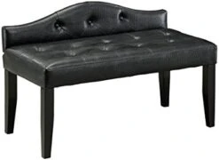 Furniture Of America Leatherette Nadia Modern Bench, 64", Pearl White 15 Furniture Of America Leatherette Nadia Modern Bench, 64", Pearl White -Amazon Store 41MF1p9BKOL. AC