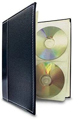 Bellagio-Italia Insert Sheets For CD/DVD Storage Binder - Holds DVDs, CDs, Blu-Rays & Video Games - Acid-Free Binder Organizer Sheets - 16 Sheets - 2 Pack -Amazon Store 41MIji7edZS