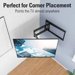 Mounting Dream Long Arm TV Wall Mount For Most 42-90 Inch TV, 40 Inch Long Extension TV Mount Swivel And Tilt, Full Motion TV Mount Fits Max VESA 800x400mm, 150 Lbs. Loading, 16”,18”, 24” Studs -Amazon Store 41MXQleNhuL
