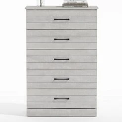 Galano Hamsper 6 Drawer Dresser - Tall Bedroom Storage - Hallway - Chest Organizer And Closet Cabinet Unit - Entryway Or Living Room - Easy Assembly - Dusty Grey Oak -Amazon Store 41MnGueXJsL. AC