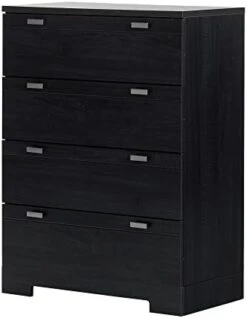 South Shore Reevo 4-Drawer Chest, Pure White -Amazon Store 41MoTHyFQGL. AC