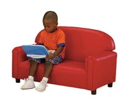 Brand New World Furniture FPVR100 Preschool Premium Vinyl Upholstery Sofa -Red -Amazon Store 41MsL0UZbEL