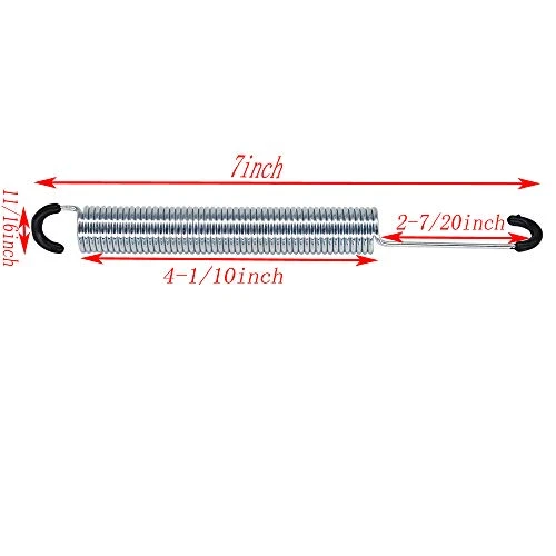 Yoogu 7inch Recliner Sofa Chair Mechanism Tension Springs Replacement (Pack Of 2)-Long Neck Hook Style 5 Yoogu 7inch Recliner Sofa Chair Mechanism Tension Springs Replacement (Pack Of 2)-Long Neck Hook Style - Image 4