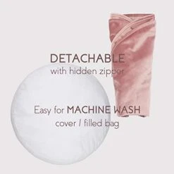 YIUOR Velvet Pouf For Nursery Floor Cushion Soft Round Throw Pillow Baby Room Seat Mattress Bean Bag Chair For Reading Nook -Amazon Store 41NIjP8ksHL