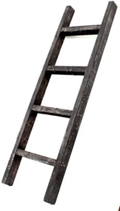 BarnwoodUSA Rustic Decorative Ladder - 100% Upcycled Wood (60" X 12" X 1.5", Espresso) 28 BarnwoodUSA Rustic Decorative Ladder - 100% Upcycled Wood (60" X 12" X 1.5", Espresso) -Amazon Store 41NWBeX9o5L. AC