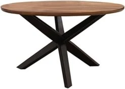 Homelegance Nelina 53" Round Dining Table, Walnut Espresso -Amazon Store 41NzHHPWUpL. AC