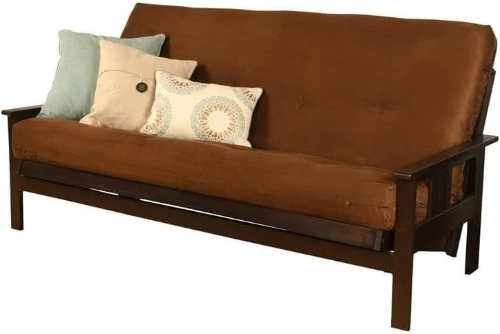 Kodiak Furniture Suede Gray Full-size Futon Mattress Only 7 Kodiak Furniture Suede Gray Full-size Futon Mattress Only - Image 5