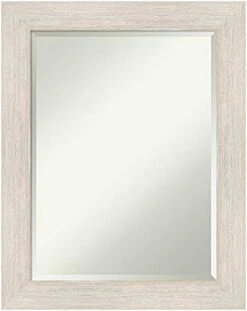 Amanti Art Vanity Wood Framed Bathroom Mirror, Glass Size 36x24, Blanco White -Amazon Store 41OLDNi4gJL. AC