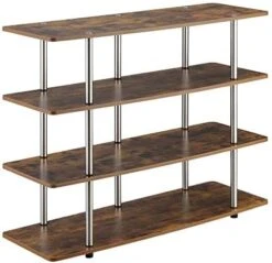 Convenience Concepts Designs2Go XL Highboy 4 Tier TV Stand Home_Furniture_and_Decor, Black 21 Convenience Concepts Designs2Go XL Highboy 4 Tier TV Stand Home_Furniture_and_Decor, Black -Amazon Store 41OMvDnKzCL. AC