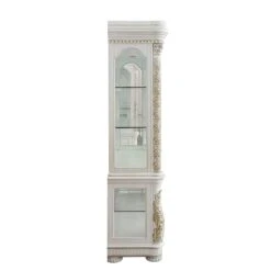 Acme Furniture Vendome Curio Cabinet, Antique Pearl Finish -Amazon Store 41OURR7FHwL