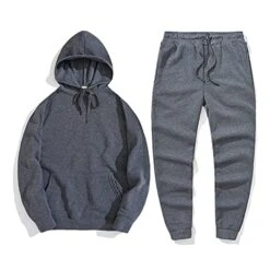 Men's Tracksuit 2 Piece Fall Winter Casual Jogger Sport Gym Pockets Sweatsuit Cozy Long Sleeve Hoodies Sweatpant Set 003 -Amazon Store 41ObGPQlYeL 4