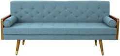 Christopher Knight Home Aidan Mid Century Modern Tufted Fabric Sofa, Blue 16 Christopher Knight Home Aidan Mid Century Modern Tufted Fabric Sofa, Blue -Amazon Store 41OpU725jOL. AC