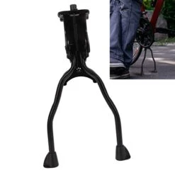 Bike Kickstand Adjustable Foldable Double Leg Kickstand For Most 26in Bike -Amazon Store 41PF07bF6ML