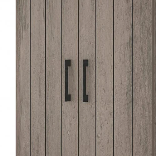 XIALEY Wood Kitchen Pantry With 2 Doors And 4 Shelves (Color : Gray Oak) 7 XIALEY Wood Kitchen Pantry With 2 Doors And 4 Shelves (Color : Gray Oak) - Image 5