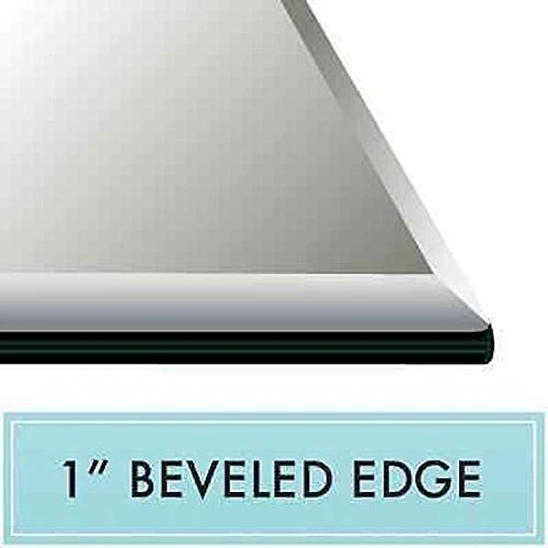Milan Rectangle 3/8" Bevel Edge Glass Top, 16 X 52, Clear 7 Milan Rectangle 3/8" Bevel Edge Glass Top, 16 X 52, Clear - Image 5