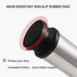 ZYHZJC Pieds En Métal Pour Armoire De Meuble, Pieds De Rechange En Acier Inoxydable, Pieds D'armoire De Cuisine Réglables, Argent, Pour Canapé, Table Basse, Commode, 4 Pièces,15cm(5.9in) -Amazon Store 41PQnGcTJmL