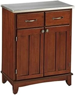 Buffet Of Buffet Cherry Medium With Natural Wood Top By Home Styles -Amazon Store 41PTf7nk6L. AC 1