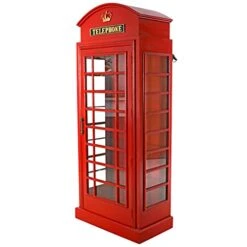 Design Toscano NE36832 British Telephone Booth Display Cabinet, Red 9 Design Toscano NE36832 British Telephone Booth Display Cabinet, Red -Amazon Store 41Q25iwrfbL