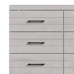 Galano Hamsper 6 Drawer Dresser - Tall Bedroom Storage - Hallway - Chest Organizer And Closet Cabinet Unit - Entryway Or Living Room - Easy Assembly - Dusty Grey Oak -Amazon Store 41Q5QQE7HiL