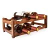 PAMISO 2-Tiers Wine Rack, 8-Bottles Bamboo Wine Stand Holder Wine Rack Countertop For Pantry, Kitchen, Bars, Wine Cellar 2 PAMISO 2-Tiers Wine Rack, 8-Bottles Bamboo Wine Stand Holder Wine Rack Countertop For Pantry, Kitchen, Bars, Wine Cellar -Amazon Store 41QBNw8Kl6S