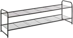 YMYNY Freestanding Shoe Racks, 3 Tiers Stackable & Adjustable Shoe Storage Shelf, Metal Wire Grid Shoe Organizer For 12-16 Pairs, For Entryway, Closet, Bedroom, Black, 26.8" L, UHXJ301B 20 YMYNY Freestanding Shoe Racks, 3 Tiers Stackable & Adjustable Shoe Storage Shelf, Metal Wire Grid Shoe Organizer For 12-16 Pairs, For Entryway, Closet, Bedroom, Black, 26.8" L, UHXJ301B -Amazon Store 41QFZwU9uL. AC