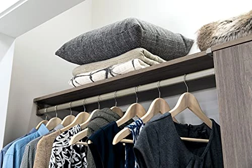 CLOSETMAID 8891 SuiteSymphony Expandable Closet Rod, Satin Nickel 4 CLOSETMAID 8891 SuiteSymphony Expandable Closet Rod, Satin Nickel - Image 2