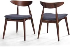 Christopher Knight Home Barron Fabric Dining Chairs, 2-Pcs Set, Charcoal & Bass Mid Century Modern Square Faux Wood Dining Table, Walnut Finish 18 Christopher Knight Home Barron Fabric Dining Chairs, 2-Pcs Set, Charcoal & Bass Mid Century Modern Square Faux Wood Dining Table, Walnut Finish -Amazon Store 41QjGMmw6OL. AC