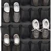 Over The Door Shoe Organizers 35 Durable Mesh Pockets Hanging Shoe Organizer Shoe Rack For Closet Entryway Bedroom Bathroom Pantry Shoe Holder, Men Sneakers, Women High Heeled Shoes, Flip Flops Black -Amazon Store 41RCiyxmt9L