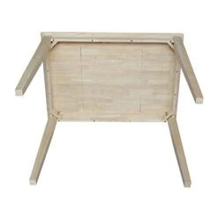 International Concepts Solid Wood Top Table With Shaker Legs, Counter Height -Amazon Store 41RpM6PxjHL